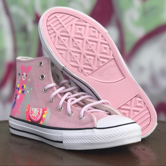 Converse Chuck Taylor All Star Hi Llama Sneakers - Picture 5 of 8